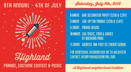 8th Annual 4th of July Parade & Celebration