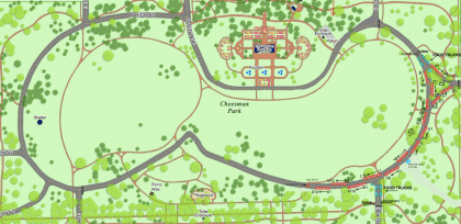 Cheesman Park Art Fest Map