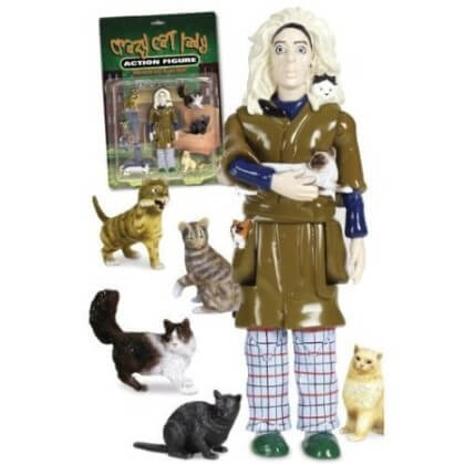 Crazy Cat Lady Action Figure $21.92