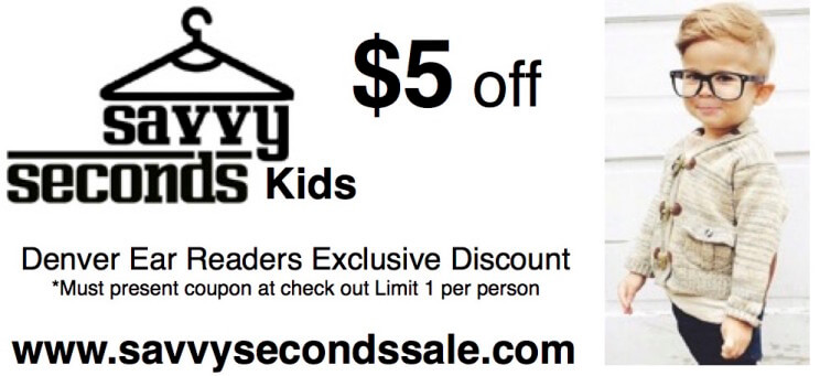 Savvy Seconds The Denver Ear Coupon