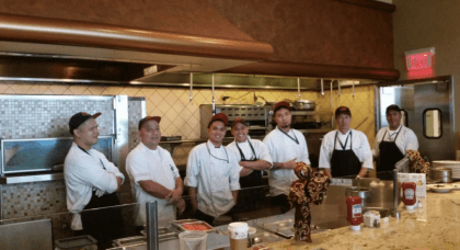 Mission Yogurt, Inc. feeds DEN employees Thanksgiving dinner