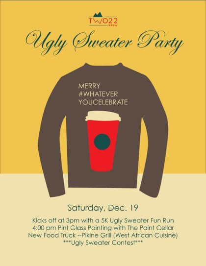  Two22 Ugly Sweater Holiday Party