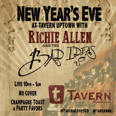 New Year's Eve with Richie Allen & The Bad Ideas