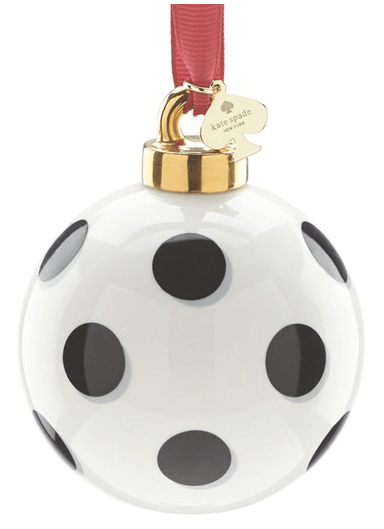 Kate Spade New York Spot Globe Ornament $30