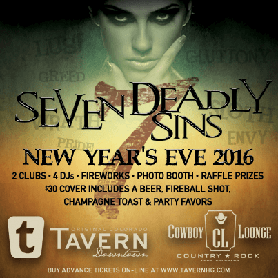 Seven Deadly Sins - New Year's Eve 2016