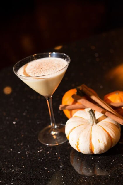 Del Frisco’s Double Eagle Steakhouse's Pumpkin Spiced Latte-tini