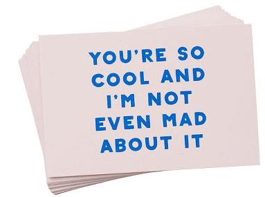 You Are So Cool Compliment Cards | The Denver Ear