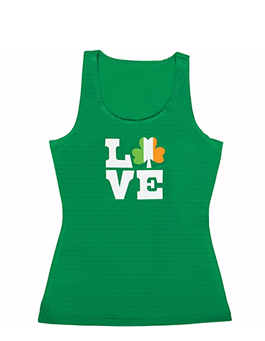 "Love" Shamrock Tank Top | Party City | The Denver Ear