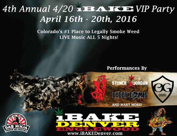 4/20 iBake VIP Party 2016 | The Denver Ear