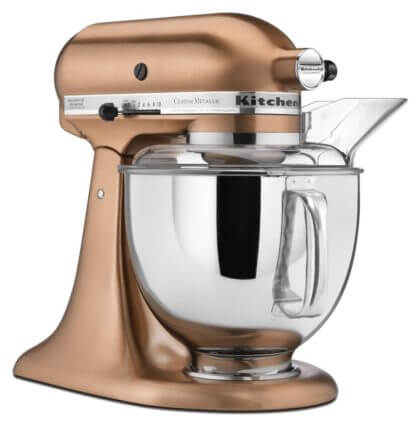 KitchenAid Satin Copper Mixer | The Denver Ear