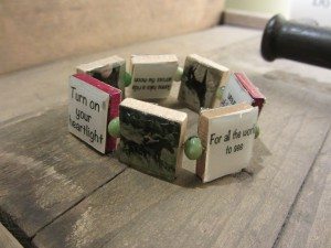 Scrabble Tile Bracelets | The Denver Ear