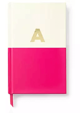 Kate Spade Initial Notebook | The Denver Ear