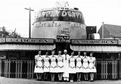 Humpty Dumpty Barrel restaurant, Colorado's First Drive-In | The Denver Ear