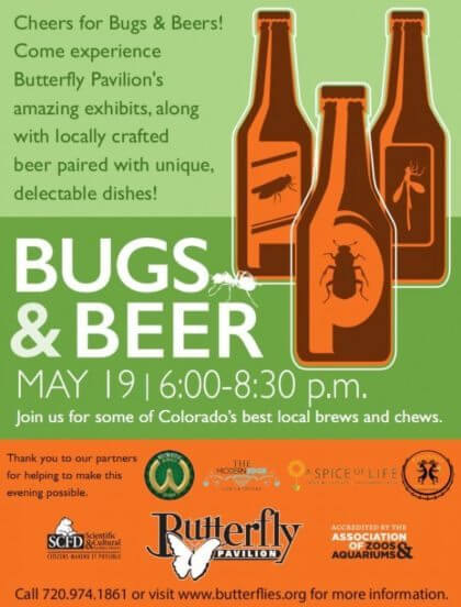 Bugs & Beer at Butterfly Pavillion | The Denver Ear