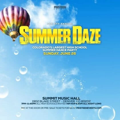 Summer Daze – Colorado's Largest High School Summer Dance Party | The Denver Ear