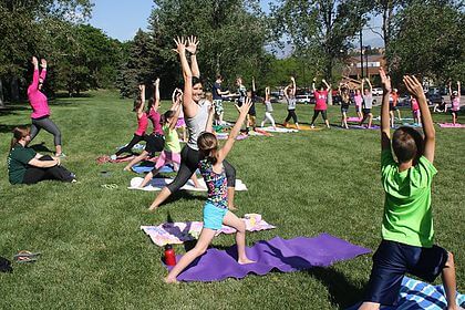 Young Yogis in the Park | The Denver Ear