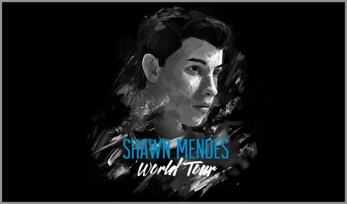 Shawn Mendes' concert at 1stBank Center in Broomfield, Colorado