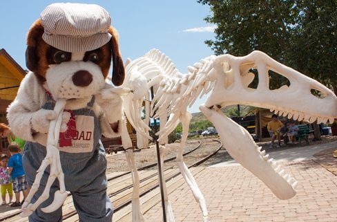 Dinosaur Express Train at Colorado Railroad Museum | The Denver Ear