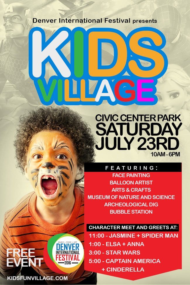 Kids Village at Denver International Festival | The Denver Ear