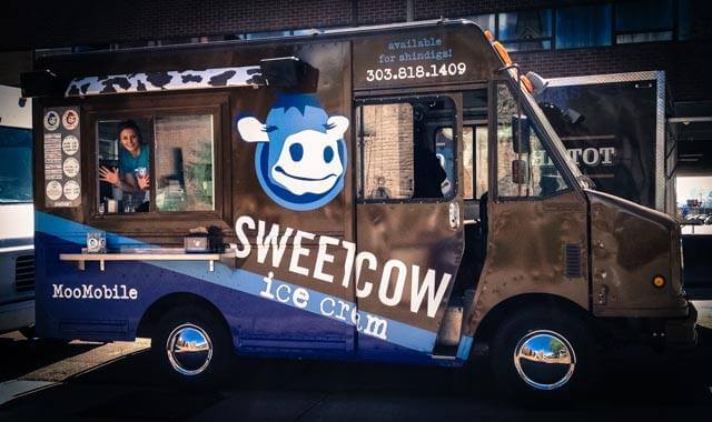 Sweet Cow Ice Cream MooMobile | The Denver Ear