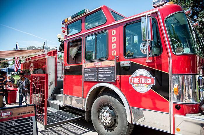 Fire Truck Crêpes | The Denver Ear