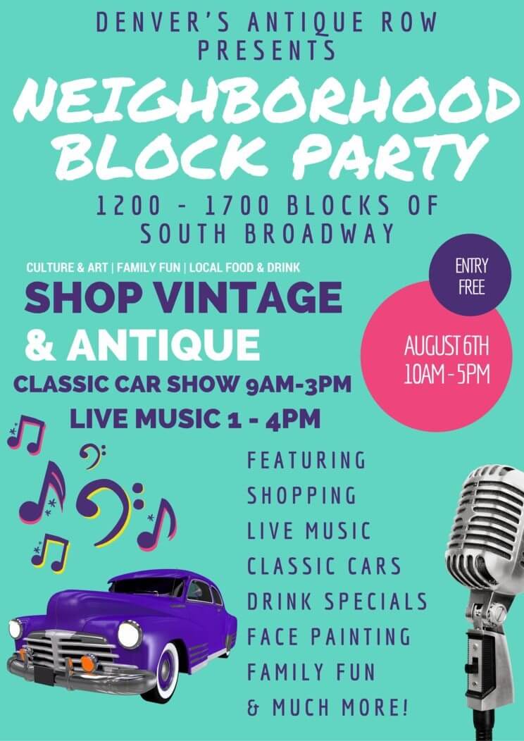 Antique Row Neighborhood Block Party | The Denver Ear