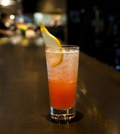 Pear Pomegranate Cooler | Thirsty Lion Gastropub & Grill | The Denver Ear