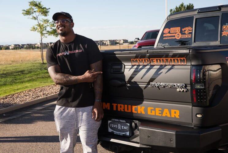 Denver Broncos’ Von Miller Set To Auction Truck For “Von’s Vision” on  eBay for Charity | The Denver Ear