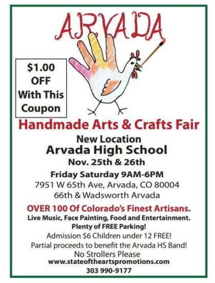 Arvada Handmade Arts & Crafts Thanksgiving Fair | The Denver Ear