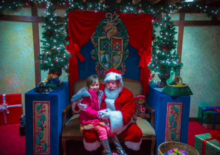 Santa on the Square | Larimer Square | The Denver Ear