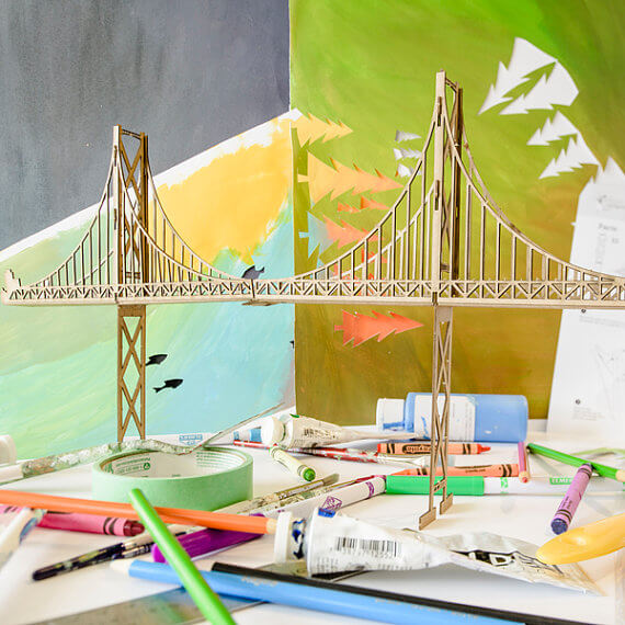 Lionsgate Bridge Model Set | The Denver Ear