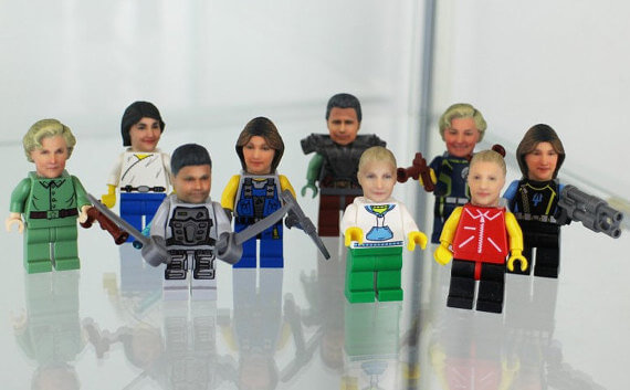 Personalized Head Lego Mini figure | The Denver Ear