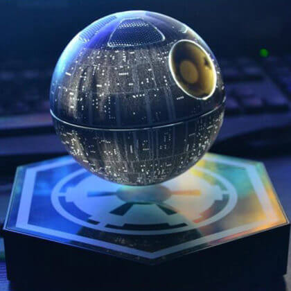 hellosy© Star Wars Death Star Levitating Wireless Bluetooth Speakers | The Denver Ear