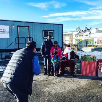Santa at Stanley Marketplace | The Denver Ear
