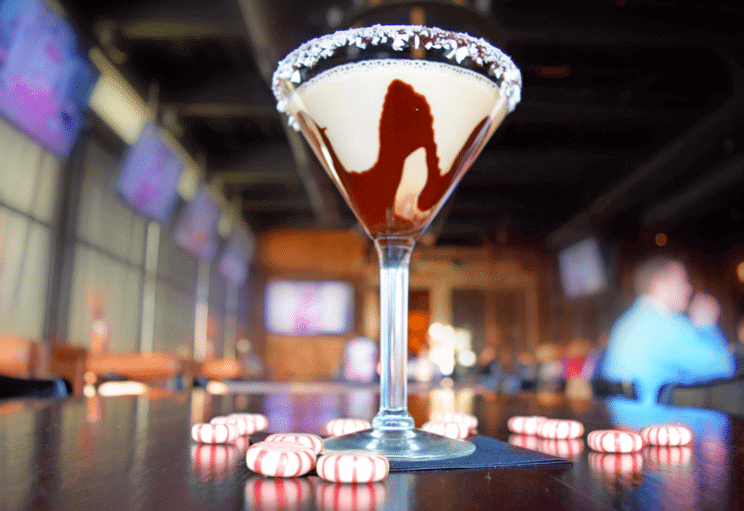 Peppermint Godiva Chocolate Martini | ViewHouse | The Denver Ear