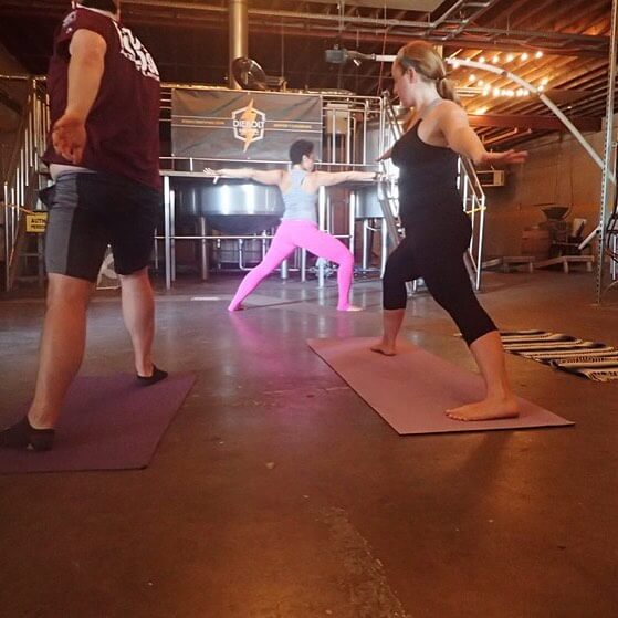 Yoga at Diebolt Brewing Company | The Denver Ear