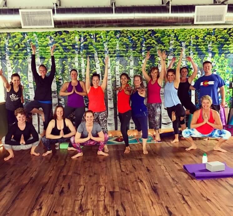 Class + A Glass: Yoga at the Whistling Hare Distillery | The Denver Ear