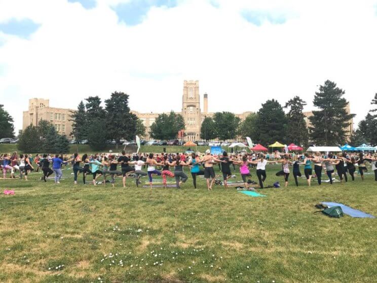 Yoga Rocks the Park - Denver | The Denver Ear